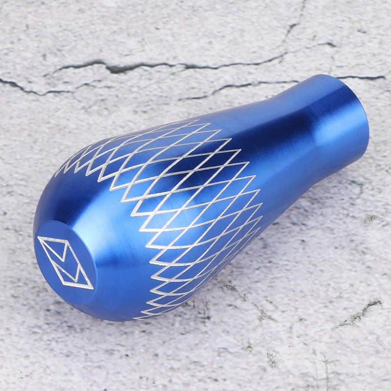 Shift Knob Aluminum Shifter Lever with M8 M10 M12 Threads, Universal for Car SUV Manual Gear, Blue - Durable, Comfortable Grip, Easy Installation (Blue) - Image 4
