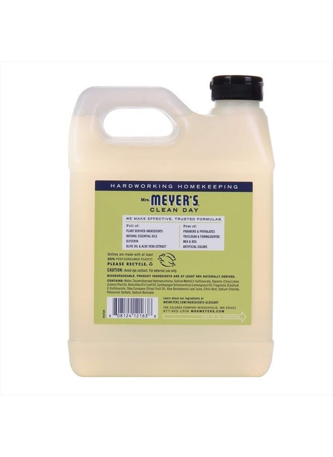 Mrs. Meyer's Clean Day - Mrs. Meyer's Liquid Hand Soap Refill, Lemon Verbena, 33 Fluid Ounce - Image 1