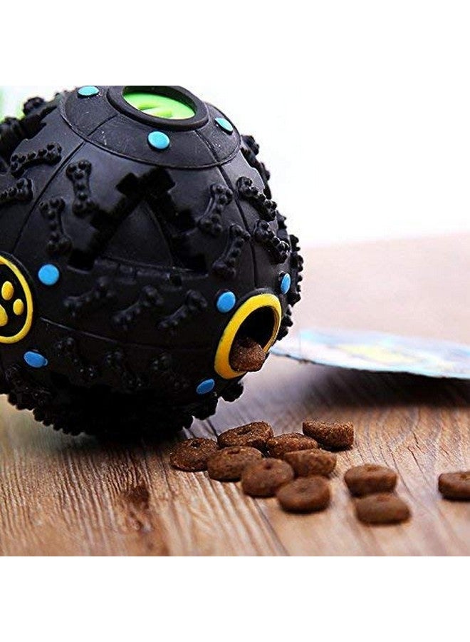 Dog Treat Squeaky Dispensing Ball Toy Interactive Slow Feeder Toy For Dogs And Puppies - Image 3