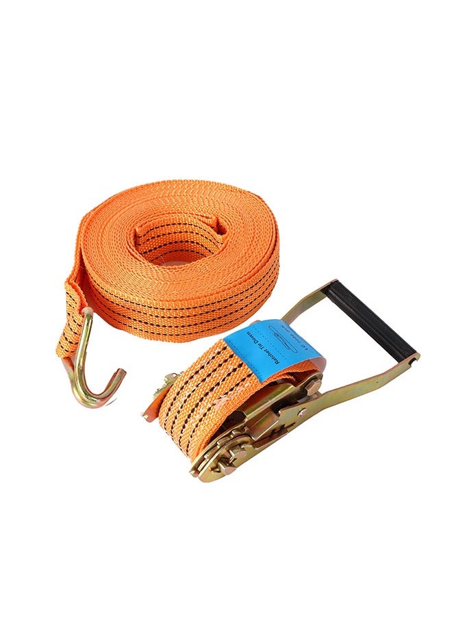 LAWAZIM - Cargo Lashing Ratchet Belt -10m 50mm 2inch- Heavy-Duty High Tensile Strength Durable Polyester Corrosion Resistant Hardware Ratchet Strap - for Load Securing Transportation Tie-Down and Moving - Image 1