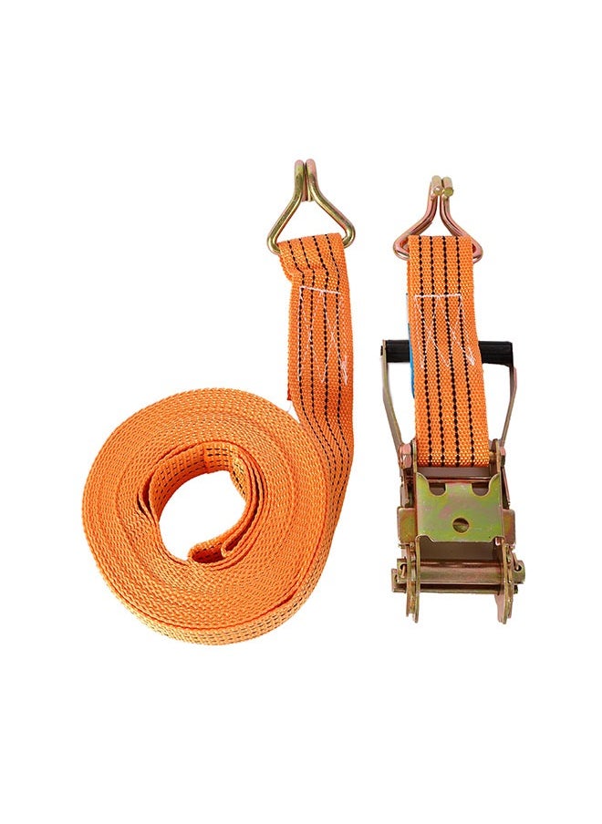 LAWAZIM - Cargo Lashing Ratchet Belt -10m 50mm 2inch- Heavy-Duty High Tensile Strength Durable Polyester Corrosion Resistant Hardware Ratchet Strap - for Load Securing Transportation Tie-Down and Moving - Image 1