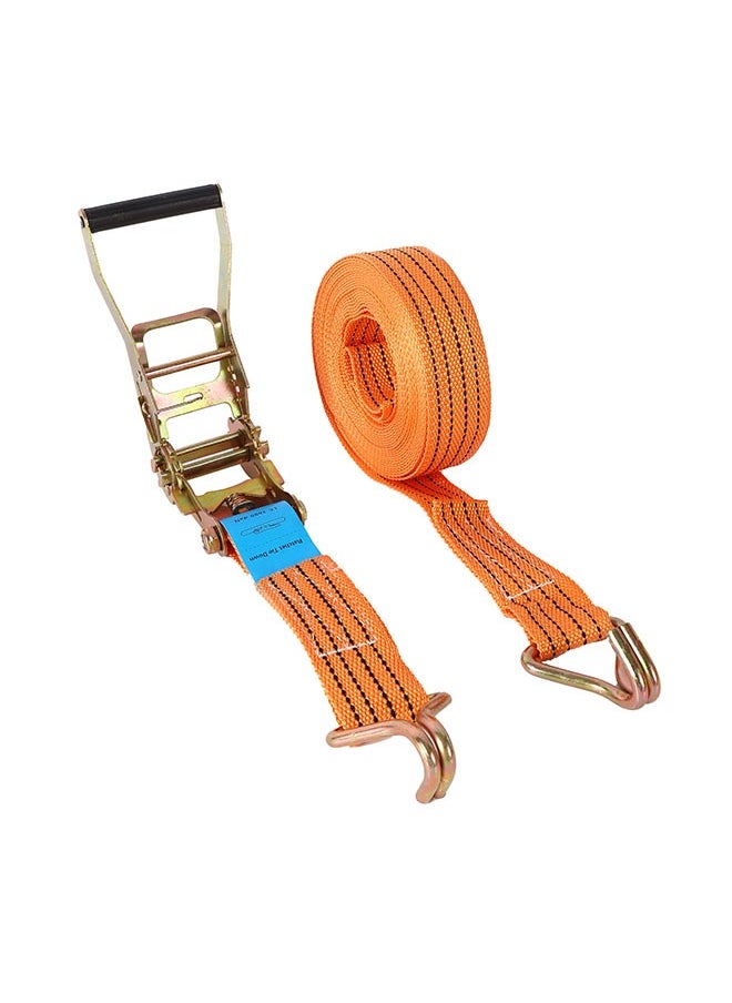 LAWAZIM - Cargo Lashing Ratchet Belt -10m 50mm 2inch- Heavy-Duty High Tensile Strength Durable Polyester Corrosion Resistant Hardware Ratchet Strap - for Load Securing Transportation Tie-Down and Moving - Image 1