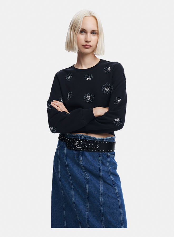 DESIGUAL Floral Jewel Sweatshirt  - Image 3