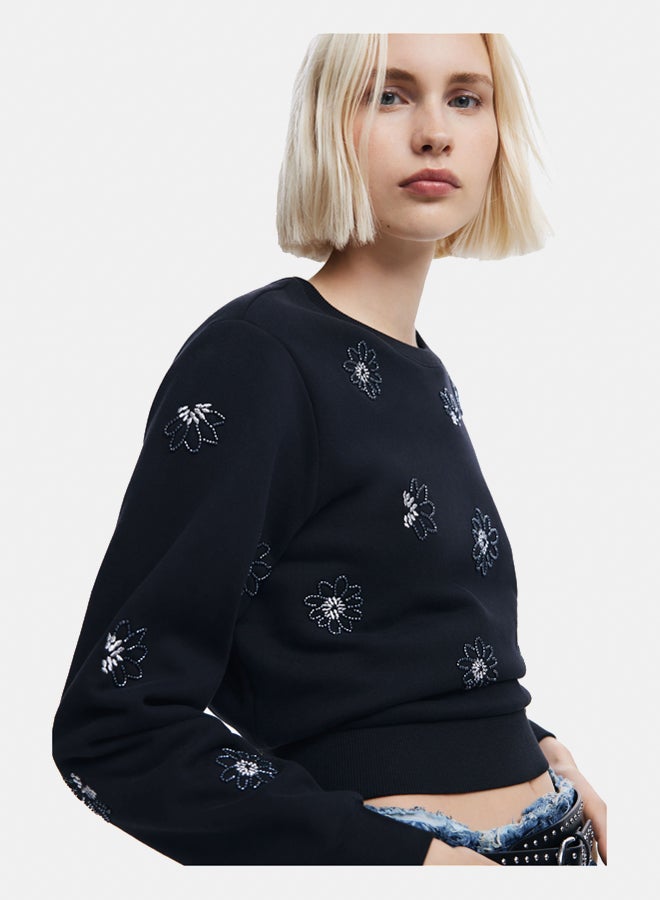 DESIGUAL Floral Jewel Sweatshirt  - Image 5