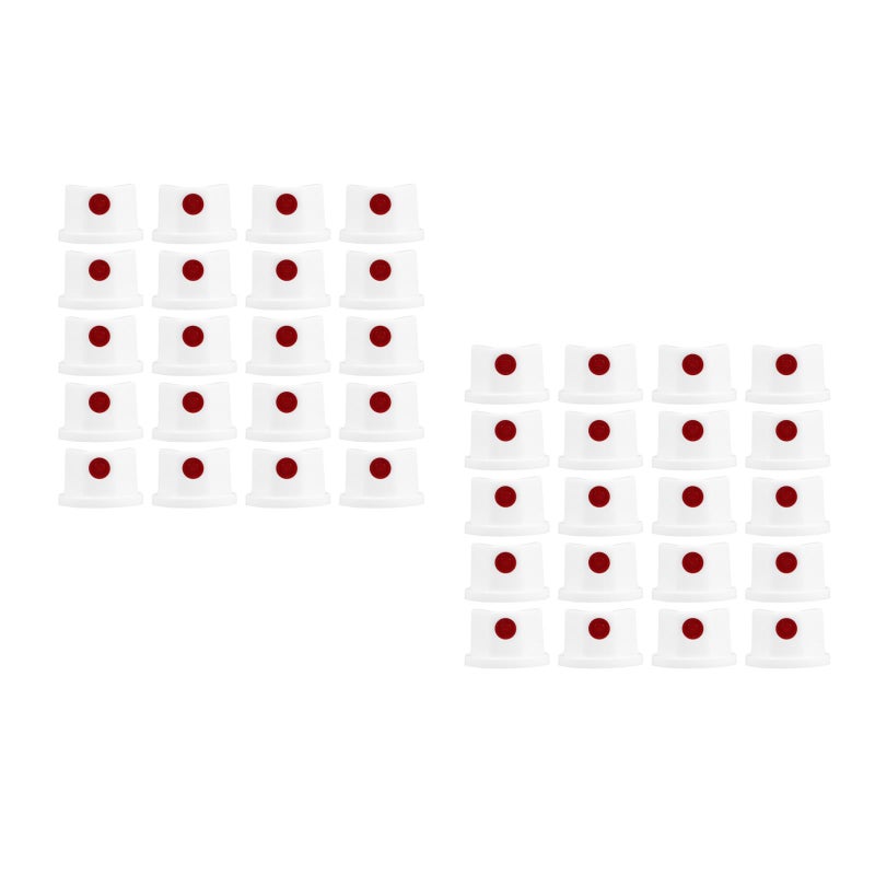 40 pcs Spray Paint Nozzles for Cans Convenient Graffiti Spray Paint Caps Replacements Caps Parts - Image 1