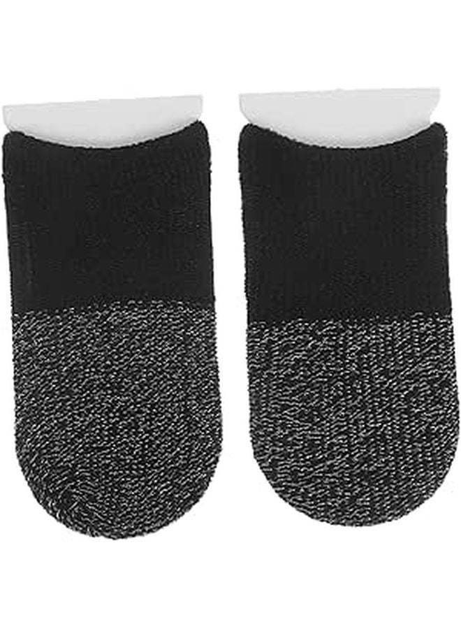 10 Pairs Gaming Thumb Sleeves Sweat Fiber Touchscreen Gloves Comfortable Breathable for Mobile Game Tablets - Image 1