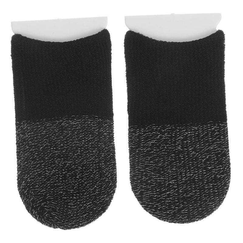 10 Pairs Gaming Thumb Sleeves Sweat Fiber Touchscreen Gloves Comfortable Breathable for Mobile Game Tablets - Image 2