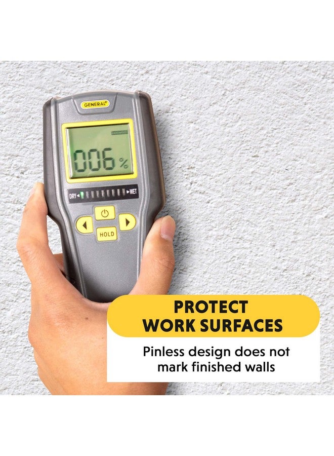General Tools General Tools Digital Moisture Meter MMD7NP - Humidity Sensor- Pinless and Non-Invasive  - Image 2