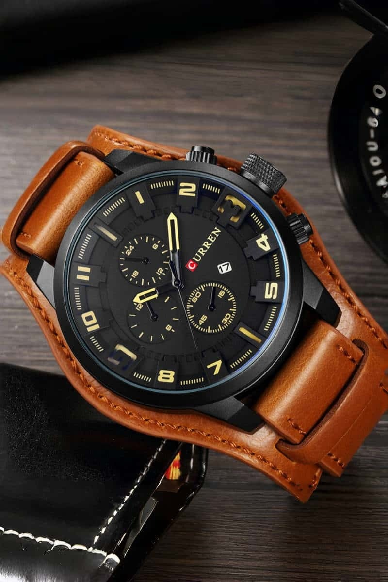 كارين ساعة مضادة للماء للرجال -48 ملم - Image 2