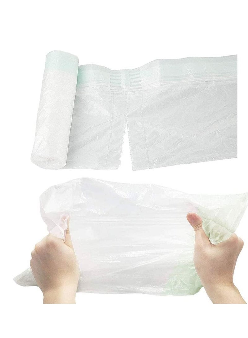 FengSVMA 100 Pack Potty Chair Liners Disposable,Drawstring Training Toilet Seat Liner Bags Cleaning Bag for Kids Toddlers Outdoors Travel - Image 4