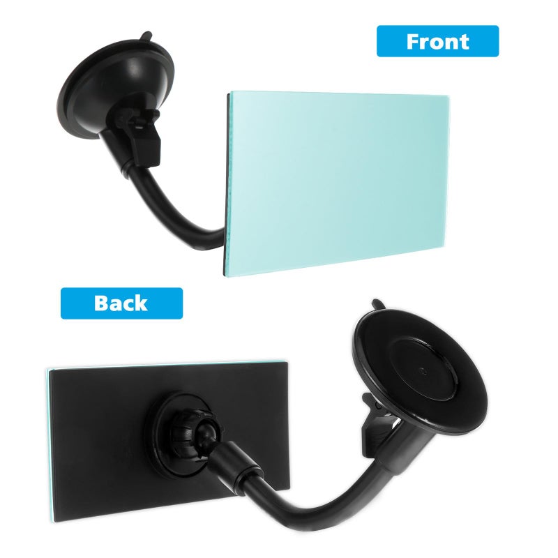 Universal Car Blind Spot Mirror Convex Glass Rear View Auxiliary Safety Monitoring Accessory - Image 4