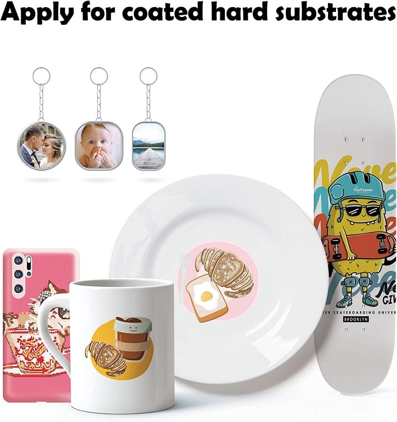 A-SUB Sublimation paper A4, 210x297 mm, 500 sheets, compatible with EPSON, SAWGRASS, RICOH, Brother Sublimation printers - Image 3