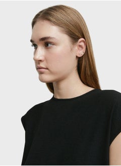 WAREHOUSE Crew Neck Knitted Dress  - Image 3
