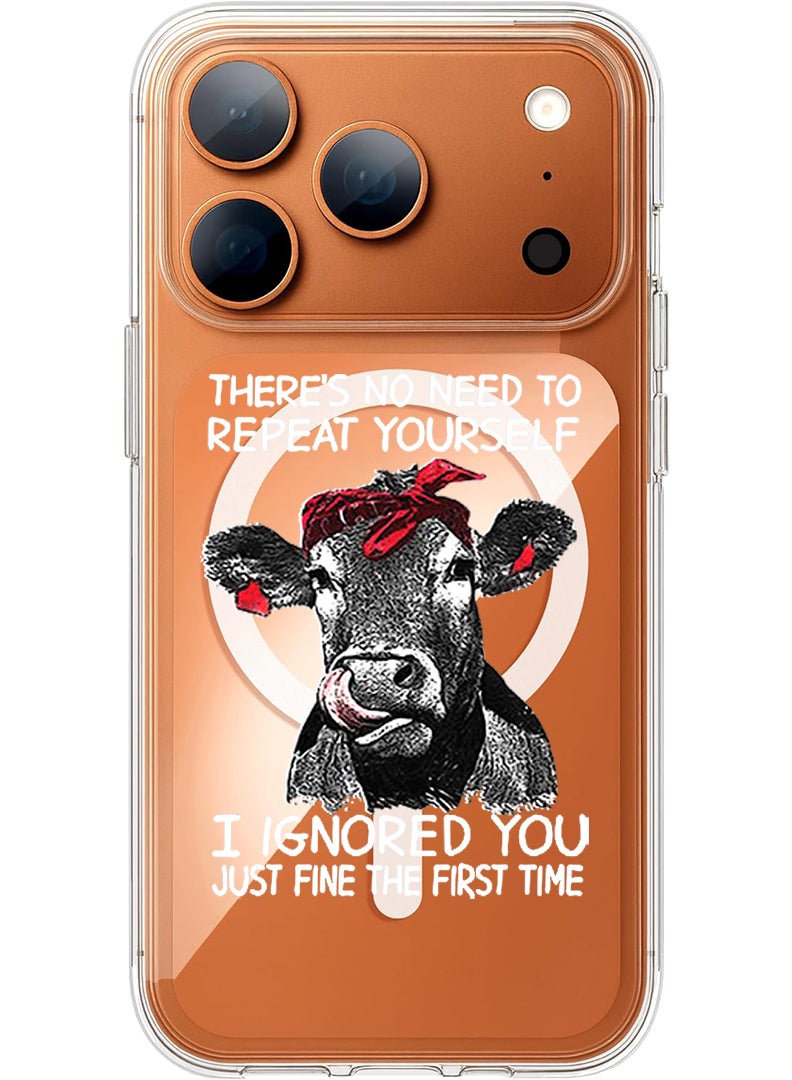 Theodor Magnetic Case for Apple iPhone 17 Pro Max Compatible with MagSafe Wireless Charging, Shockproof Phone Bumper Cover - Treat people with kindness-01 - Image 1