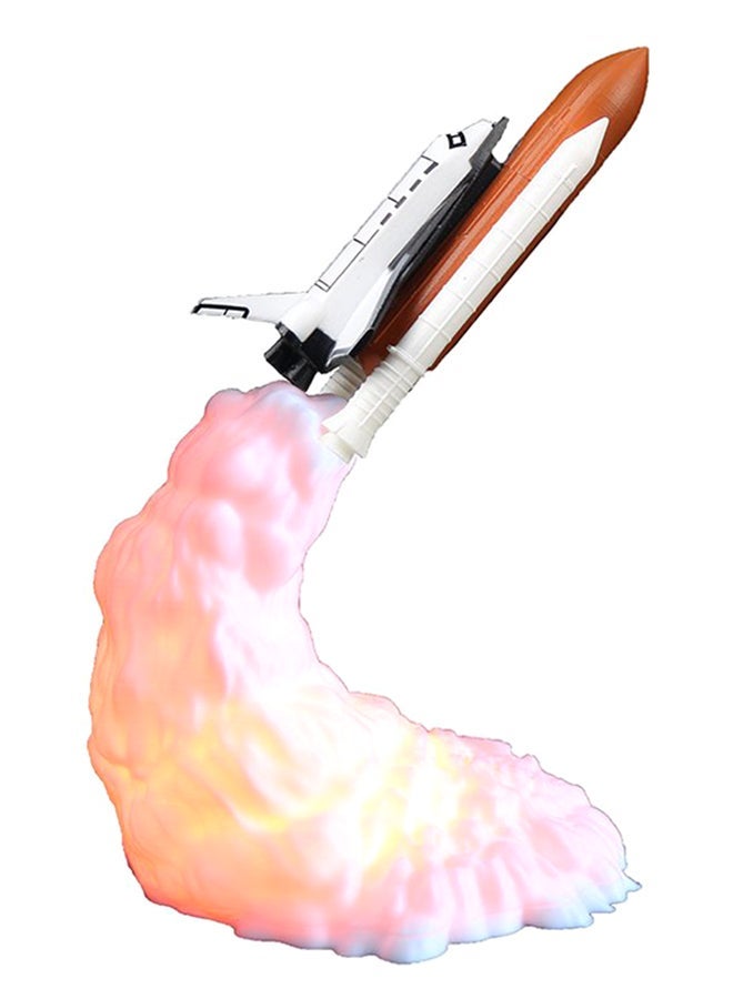 NIBEMINENT 3D Rocket Space Shuttle Light Multicolour - Image 1