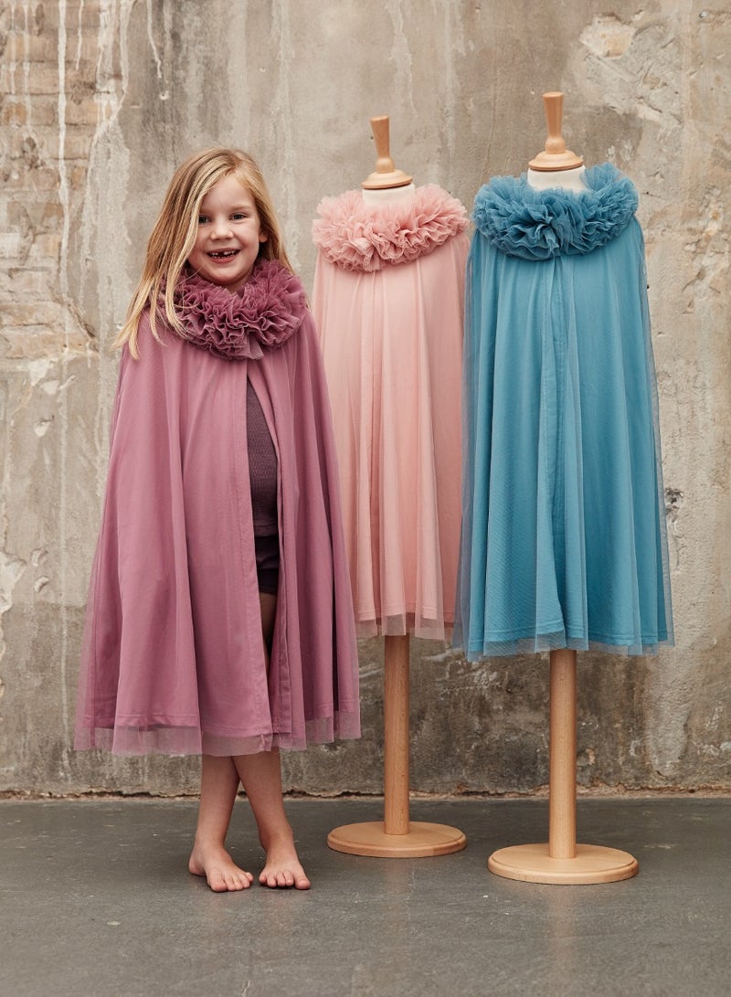 by ASTRUP Tulle Cape - Plum (3-5 years) - Image 3