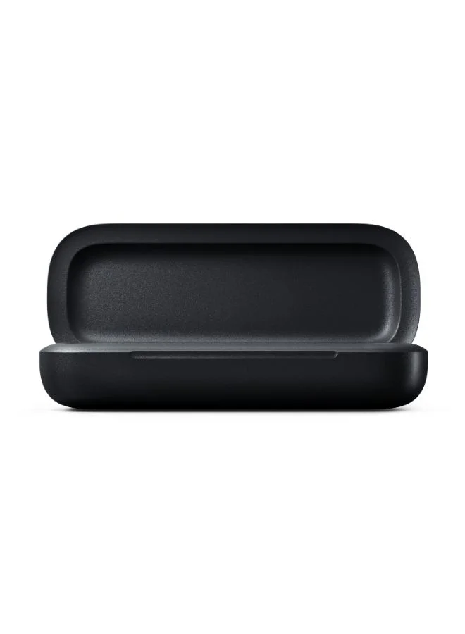 Ledger Nano X Case | Secure & Protective Storage Case for Ledger Nano X Hardware Wallet, Portable and Lightweight | Pebble Finish  - Black