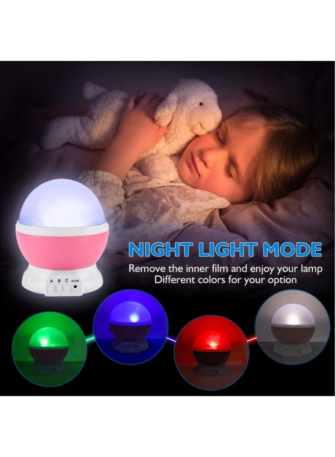 أباجورة رومانسية سكاي ستار ماستر بإضاءة نجوم ليد ‏USB لغرفة نوم الأطفال هدية مثالية للأعياد وحفلات عيد الميلاد متعددة الألوان - Image 4