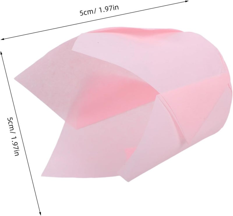 100 Pcs Pink Tulip Cupcake Wrappers Baking Cups Base Greaseproof Liners for Wedding Birthday Shower Party Favors and Dessert Decoration - Image 2