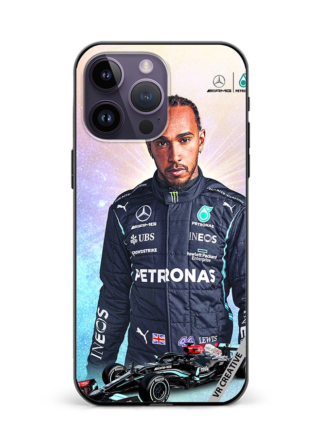 VR CREATIVE Protective Case Cover For Apple iPhone 16 Pro Lewis Design Multicolour - Image 1