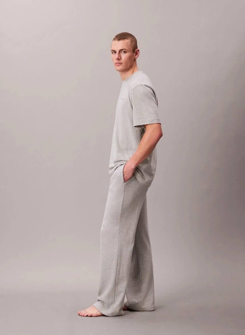 CALVIN KLEIN Cotton Jersey Pyjama Top - Image 2