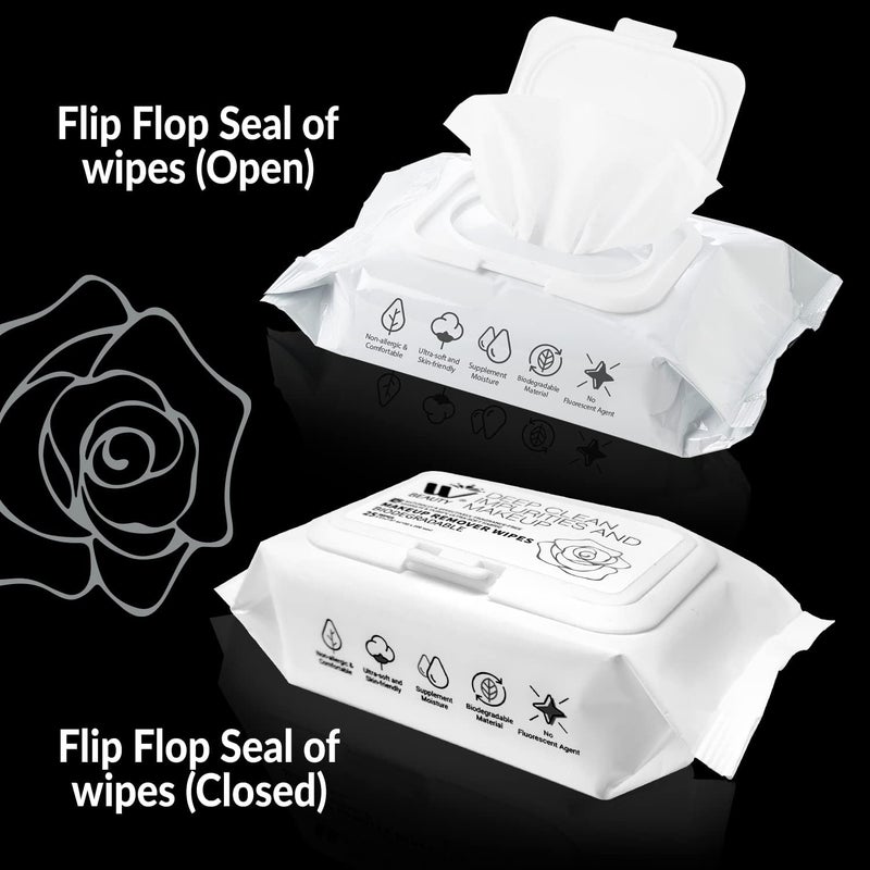 WBM Care Flushable Wipes for Women  25 Sheets FragranceFree Face Wipes that Deep Clean Impurities Remove Makeup Hydrate and Purify Skin for a Fresh Feel - Image 4