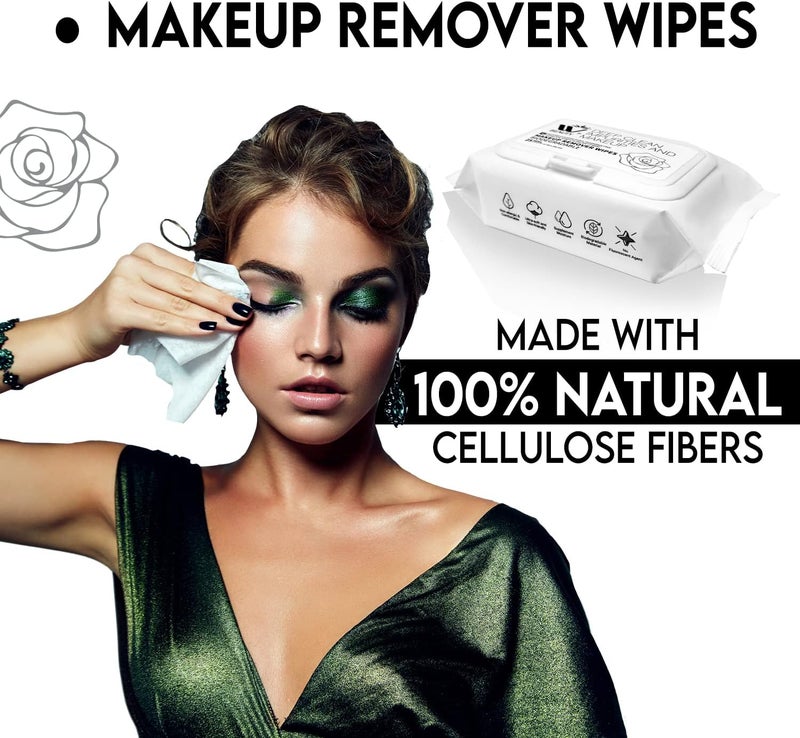 WBM Care Flushable Wipes for Women  25 Sheets FragranceFree Face Wipes that Deep Clean Impurities Remove Makeup Hydrate and Purify Skin for a Fresh Feel - Image 3