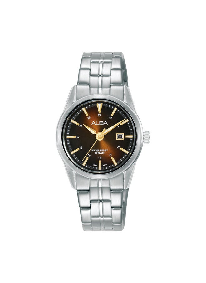 Alba Stainless steel Analog Wrist Watch AH7AL5X1 