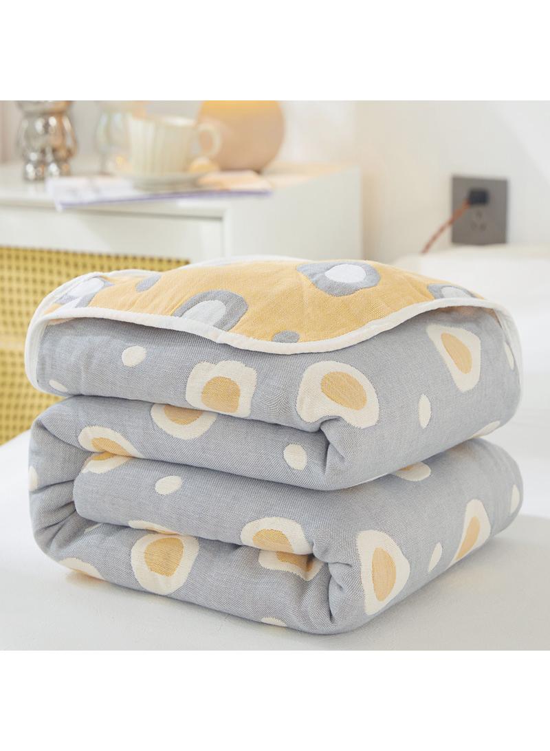 Y&D 120*150cm Six Layer Absorbent Cotton Towel Summer Cool Blanket  - Image 1