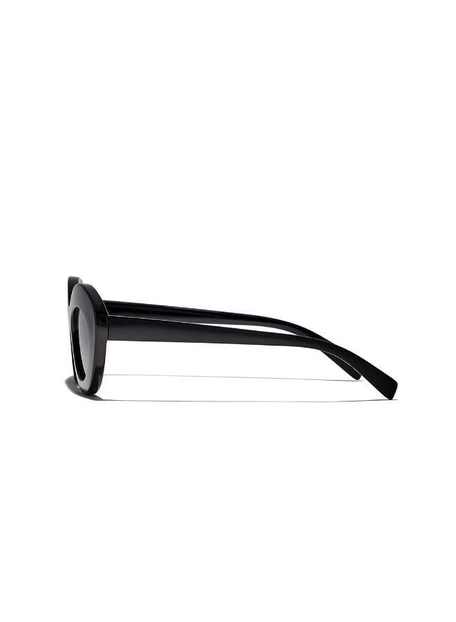 Blackout Rosie,Women Sunglasses, Oval Sunglasses, UV Protection: UV400 (Black,Black) - Image 3