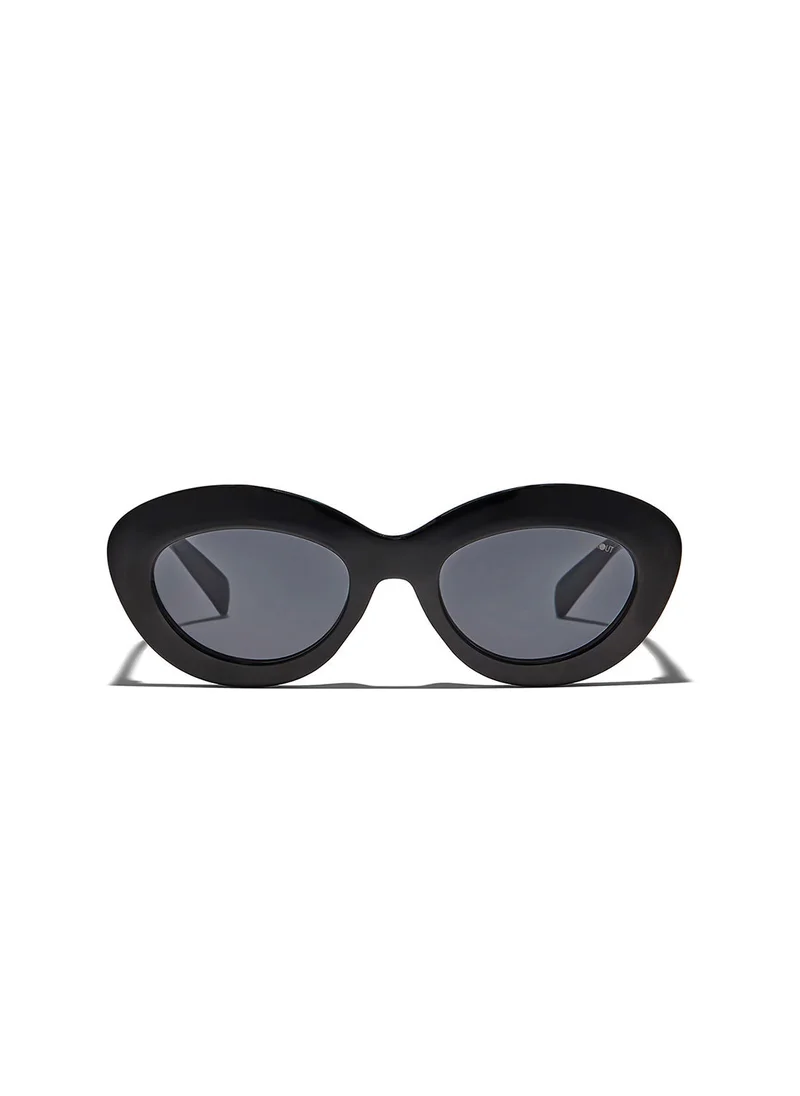 Blackout Rosie,Women Sunglasses, Oval Sunglasses, UV Protection: UV400 (Black,Black)