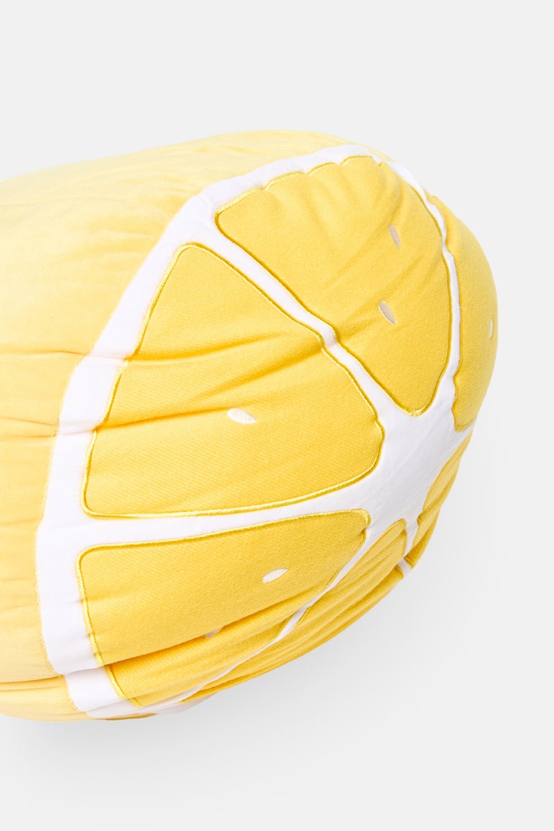 Nanette lepore وسادة ليمون ناعمة، صفراء - Image 3