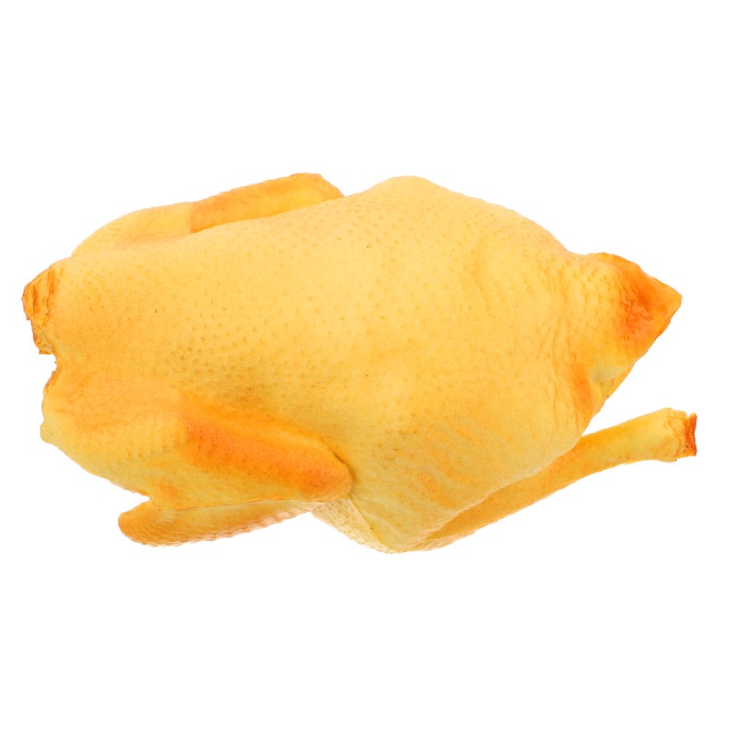 Realistic Cooked Chicken Model: Artificial Cooked Turkey Prop - Faux Fried Chicken Ornament for Thanksgiving Kitchen Display Food Simulation Decoration - Image 4