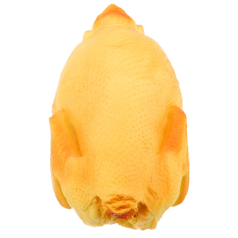 Realistic Cooked Chicken Model: Artificial Cooked Turkey Prop - Faux Fried Chicken Ornament for Thanksgiving Kitchen Display Food Simulation Decoration - Image 1