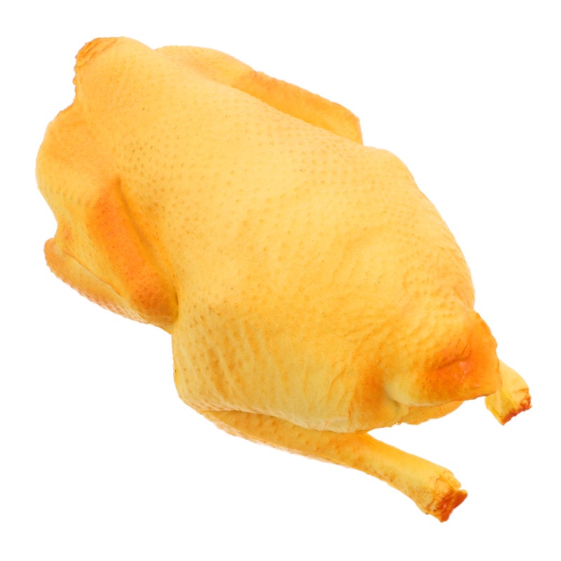 Realistic Cooked Chicken Model: Artificial Cooked Turkey Prop - Faux Fried Chicken Ornament for Thanksgiving Kitchen Display Food Simulation Decoration - Image 5