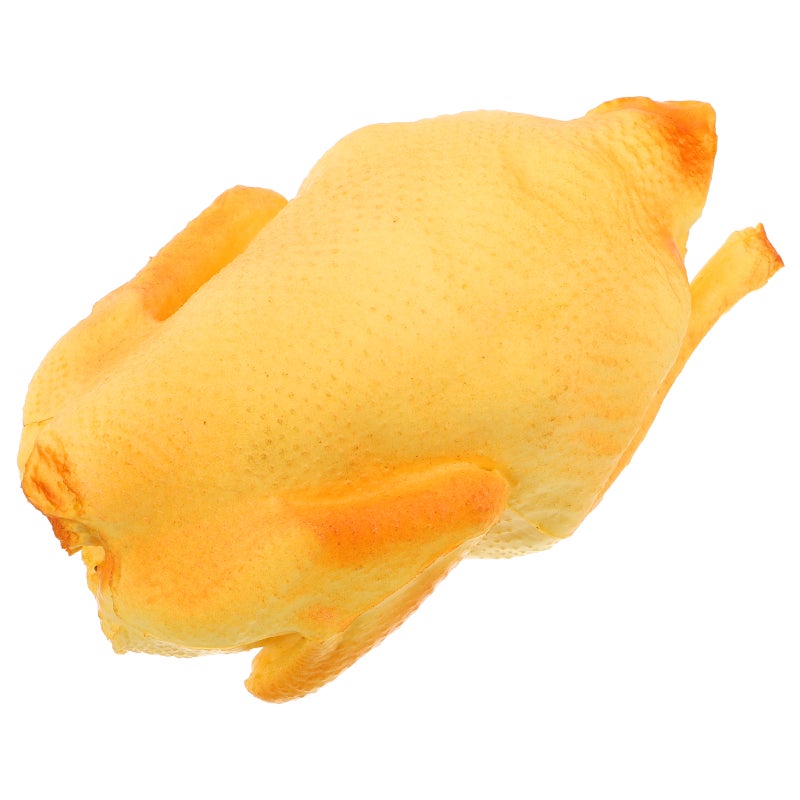 Realistic Cooked Chicken Model: Artificial Cooked Turkey Prop - Faux Fried Chicken Ornament for Thanksgiving Kitchen Display Food Simulation Decoration - Image 3