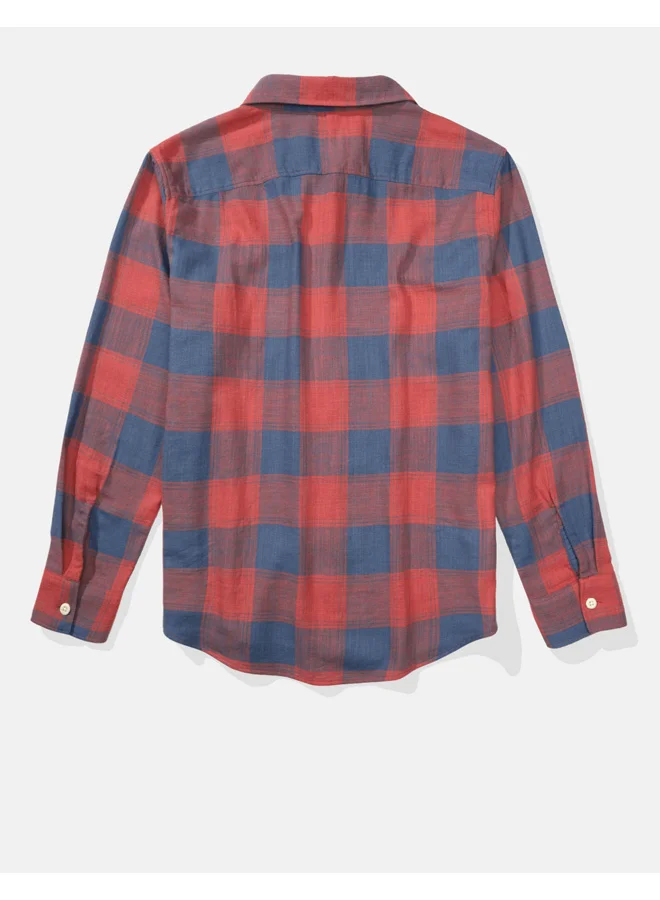 American Eagle AE Cozy Cabin Flannel