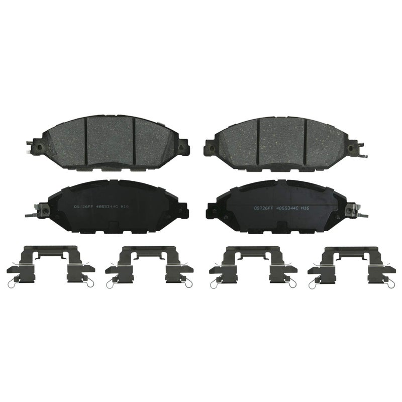 Wagner QS ZD1649 Disc Brake Pad Set Chamfered Edges for Smooth Quiet Stops Fits 20152021 Nissan Murano 20132020 Nissan Pathfinder