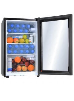 65L Refrigerator with Key Lock Glass Door, AC 220V Beverage Fridge Cooler for Food Drinks Skincare Great for Home Office Hotel - pzsku/Z94FFEA36364720AB2C7BZ/45/_/1702726903/8b905b6a-160c-45b4-a840-c48184cfb291