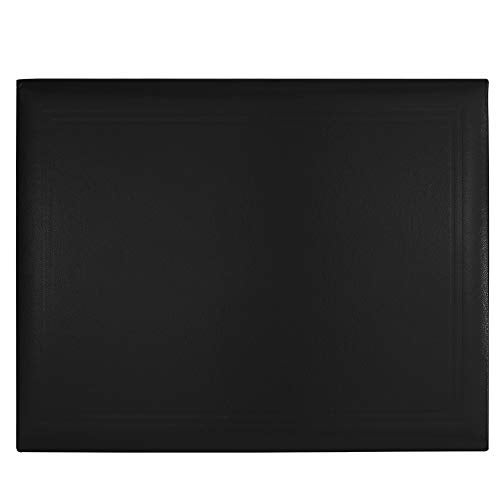 GraduationMall 8.5"x11" Smooth Padded Diploma Cover Certificate Holder Black,1-Pack - Image 2