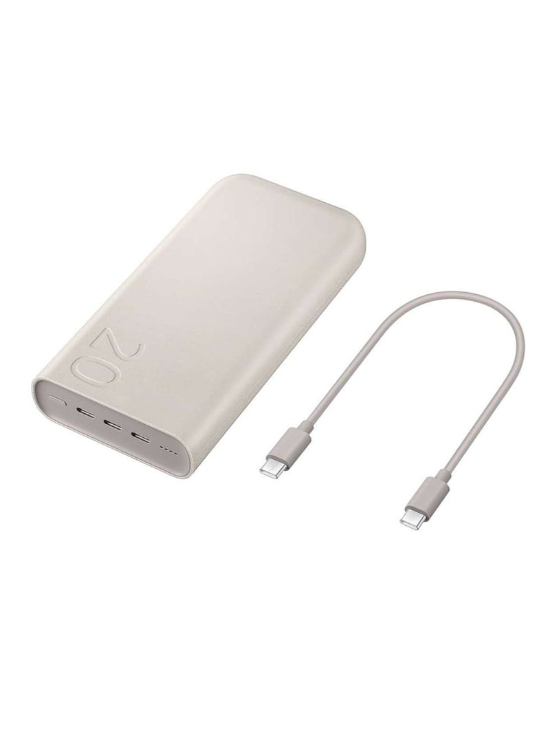 20000mAh Power Bank with 3 Type-C Ports 45W Fast Charging  - Image 1