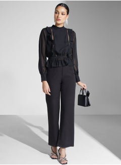 True Decadence High Neck Balloon Sleeve Top  - Image 4