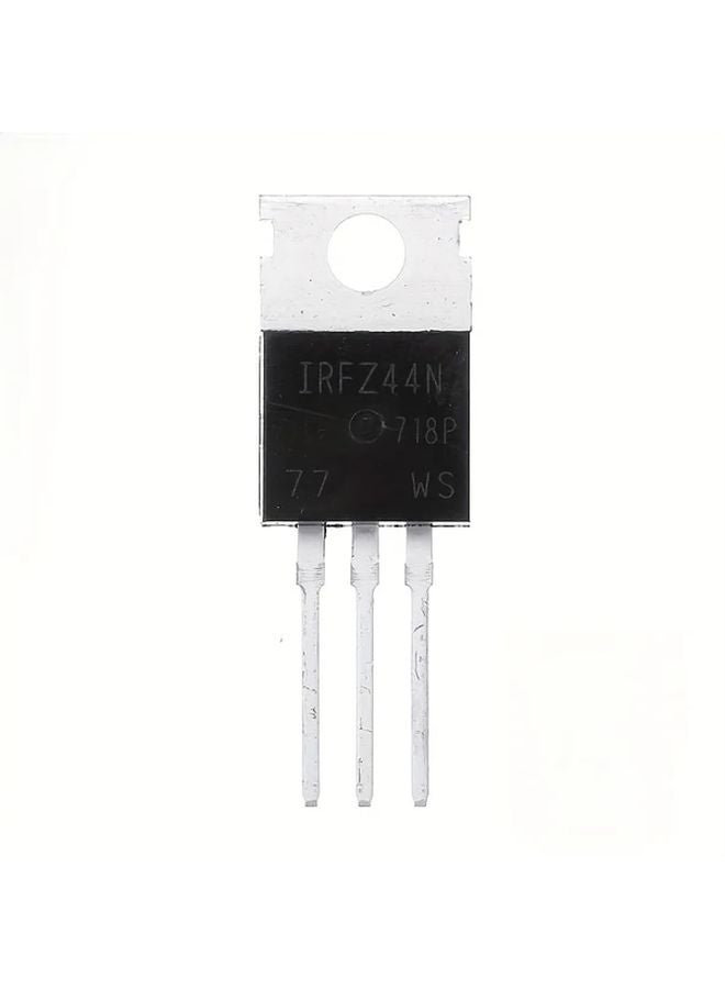 IRFZ44N MOSFET قناة N عبوة TO-220 3 قطع 10 وحدة 110 أمبير 55-60 فولت جهاز أشباه الموصلات عالي السرعة - Image 1