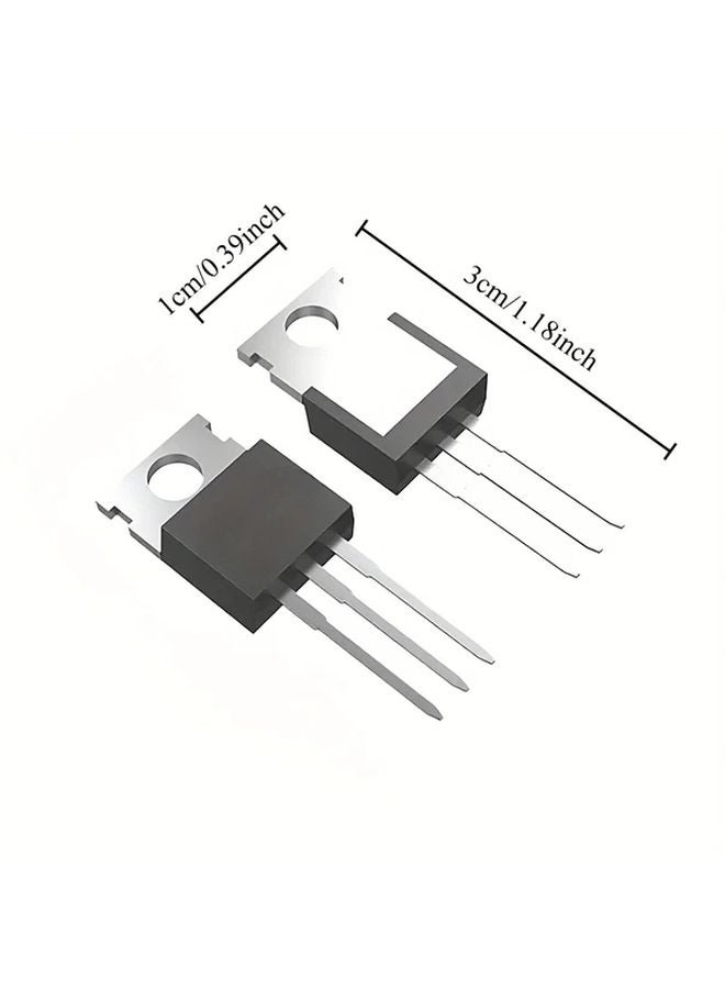 IRFZ44N MOSFET قناة N عبوة TO-220 3 قطع 10 وحدة 110 أمبير 55-60 فولت جهاز أشباه الموصلات عالي السرعة - Image 3