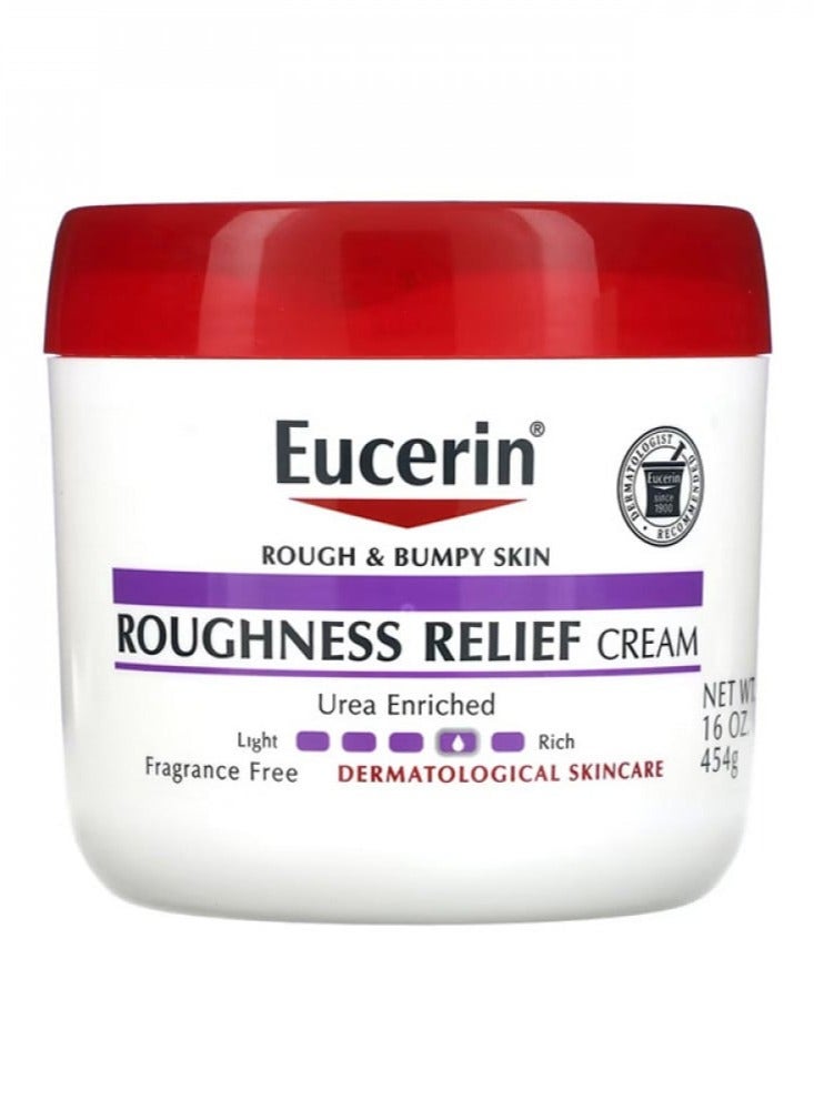 Eucerin Roughness Relief Cream Fragrance Free 454 Grams 