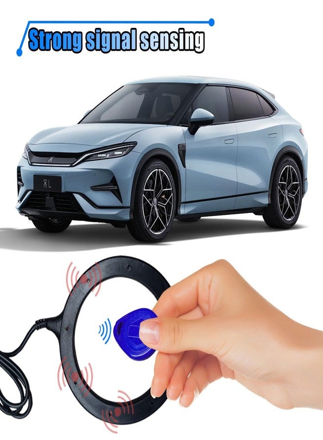 BDZMC Car Push Engine Start Button Kit, Upgrade Push to Start Ignition Kit, Smart RFID Keyless Go System for Most DC12V Cars - Image 4