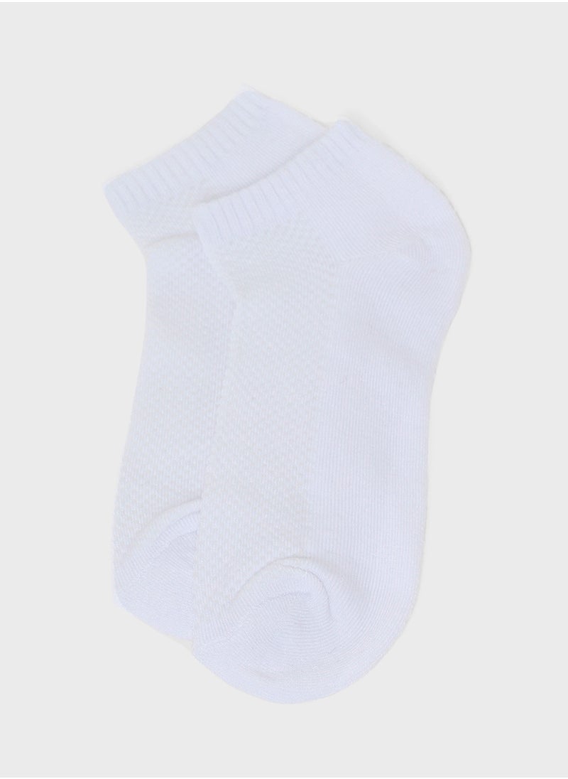 Seventy Five Basics Pack Of 3 Ankle Socks  - Image 5