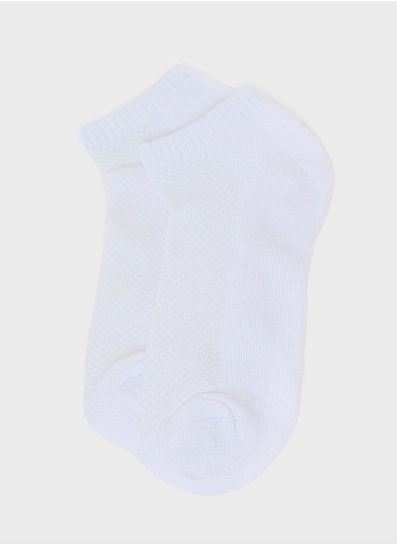 Seventy Five Basics Pack Of 3 Ankle Socks  - Image 4