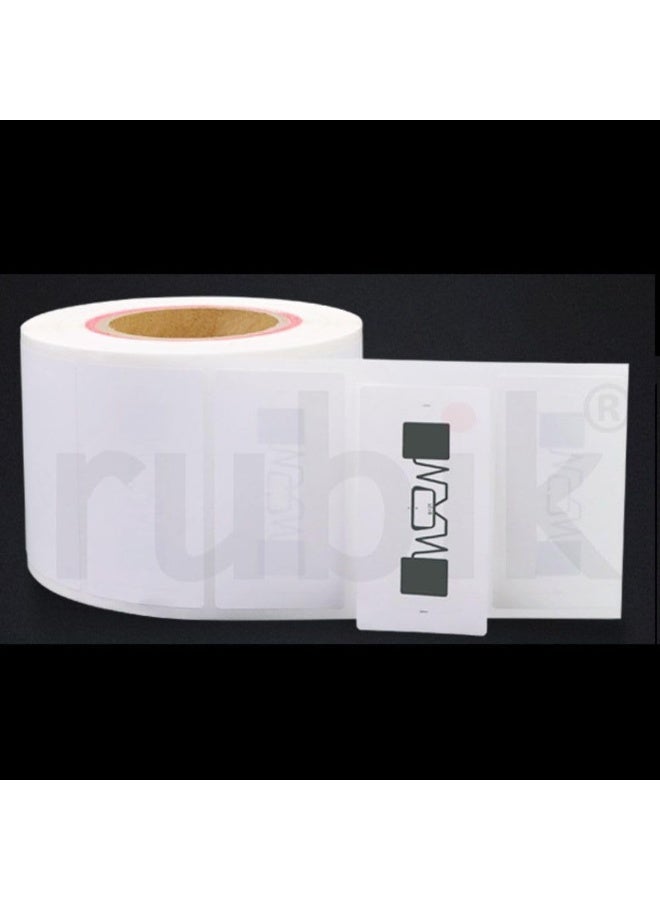 Rubik Large UHF Tags Flexible Labels U8 / U9 (10050) 860Mhz-960Mhz Self Ahdesive Coated Paper Long Range Electronic RFID Tags EPCglobal Class 1 Gen 2 ISO18000-6C Protocol (10 Label Tags) - Image 3