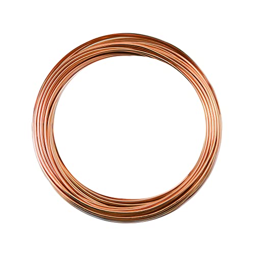 Craft Wire 18 Gauge, 99.9% Pure Copper Wire (Round) Half Hard CDA #110 Made in USA - 25FT by CRAFT WIRE - Image 2
